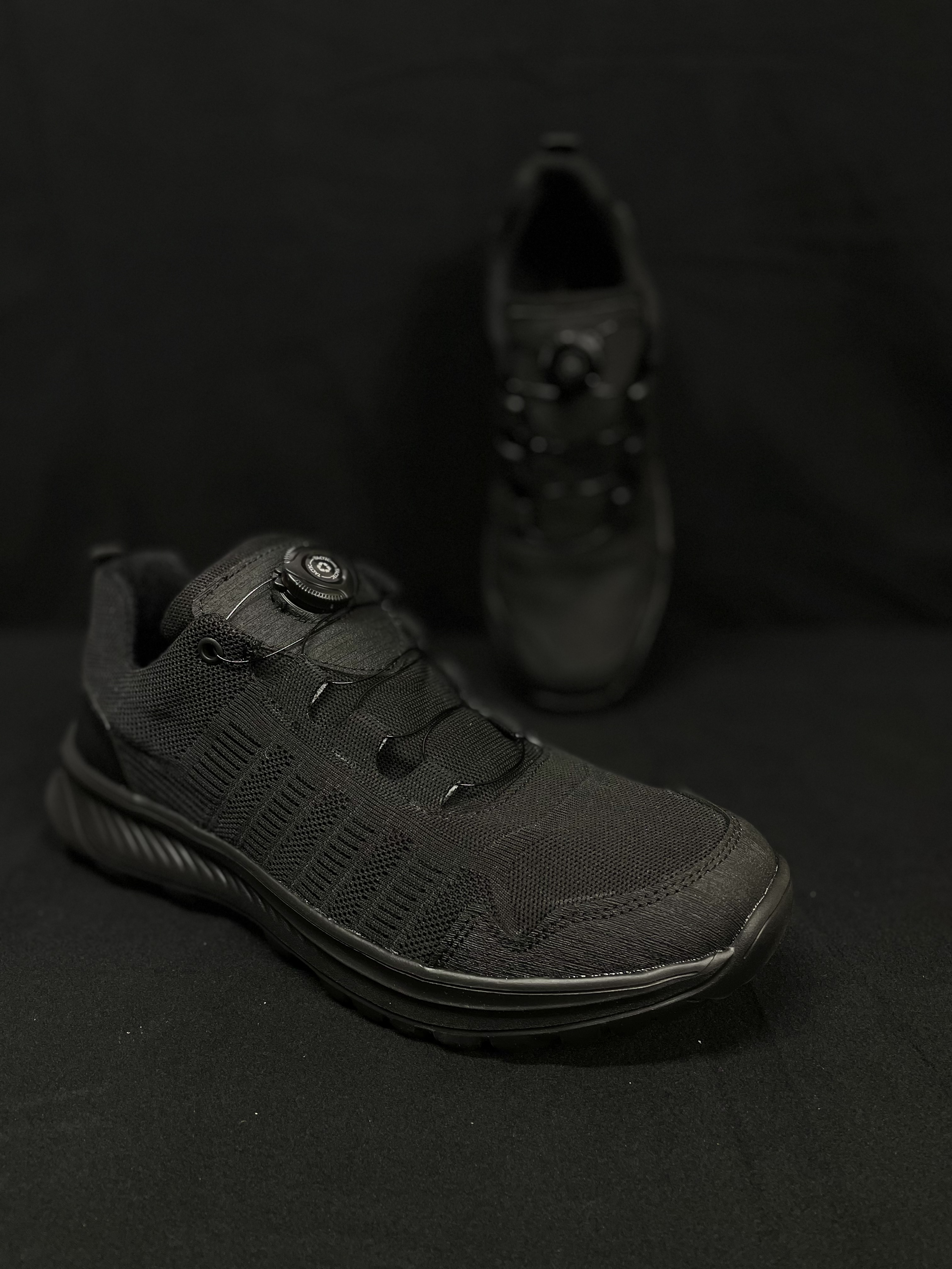 Кросівки сітка на автошнуровці OPTIMIST STEP LIGHT Чорні 2