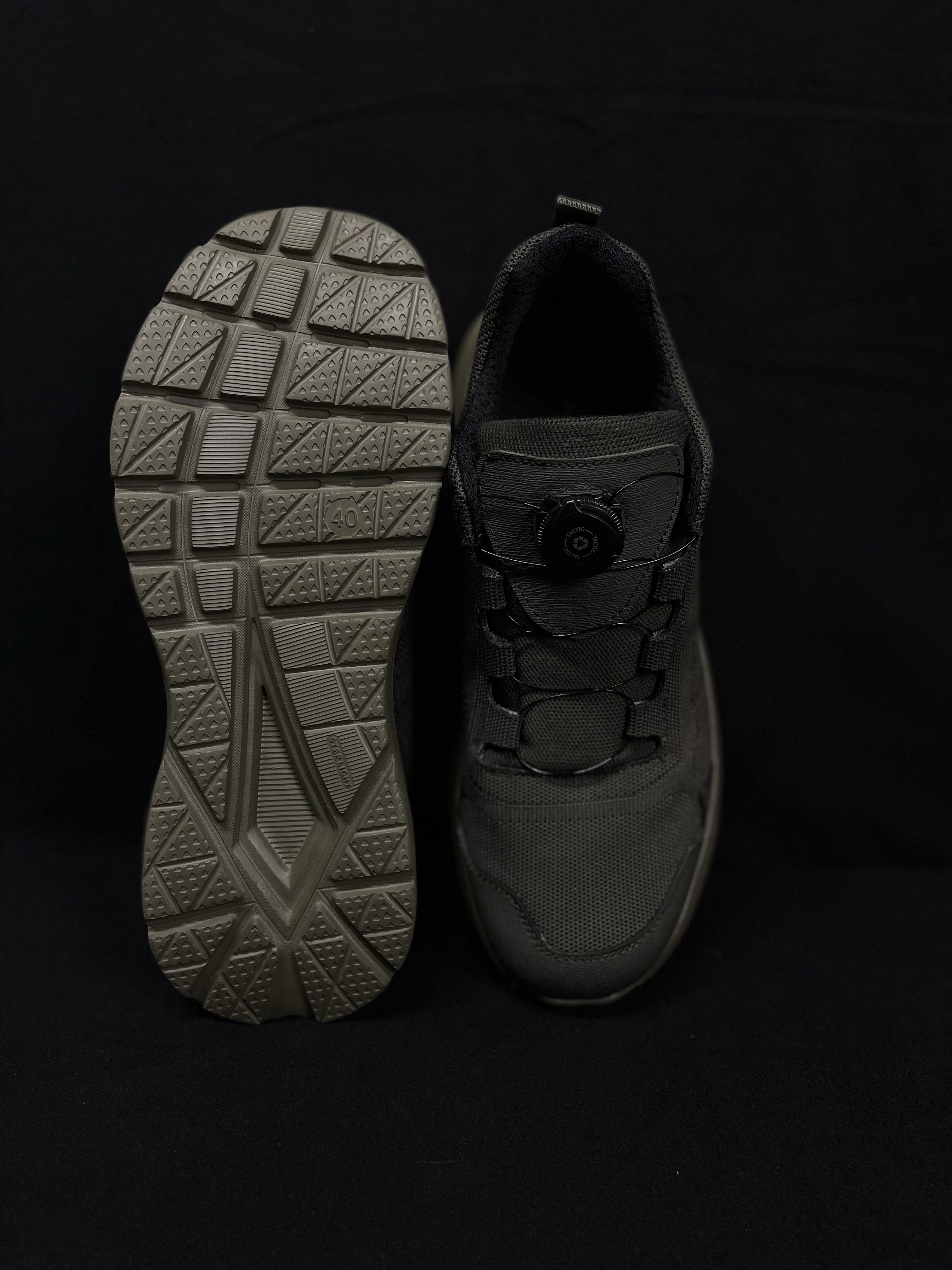 Кросівки сітка на автошнуровці OPTIMIST STEP LIGHT Хакі 5