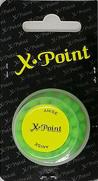 Плаваюча насадка X-Point Аніс салатовий 6-7мм M