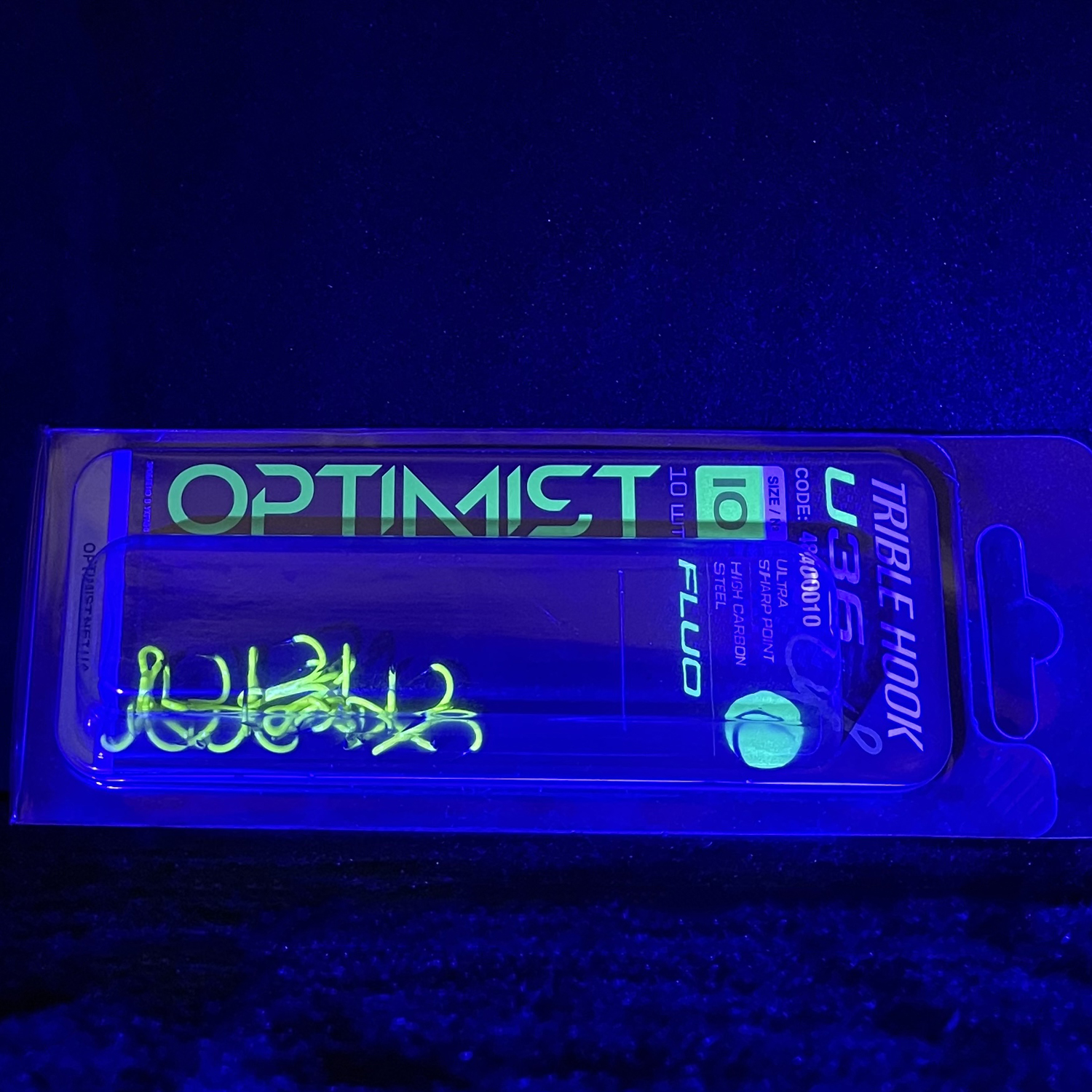 Трійник Optimist U-36 Yellow № 10 (10шт\уп) 3