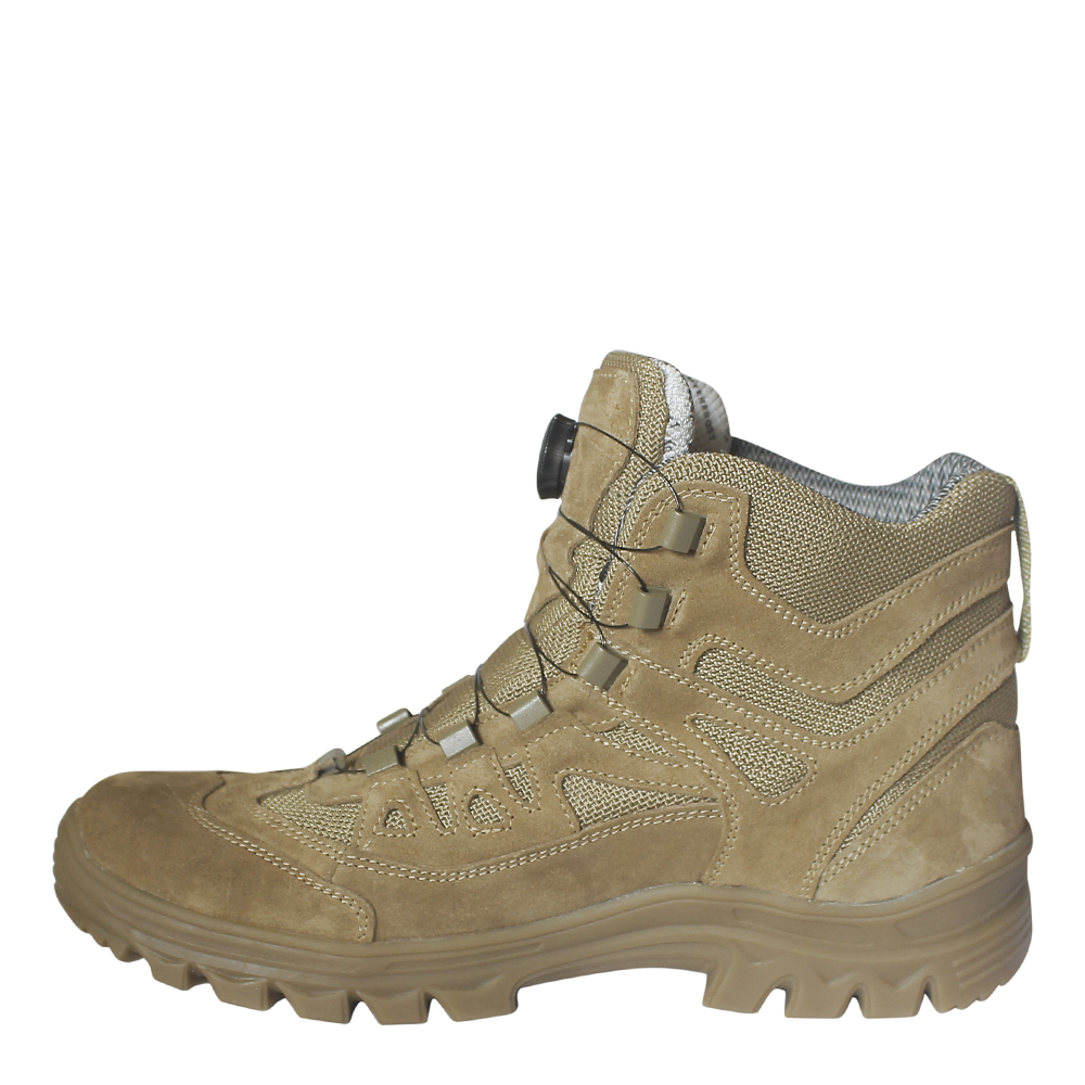 Черевики кожані на автошнуровці OPTIMIST SOLID (Trekking&Tactical) 3
