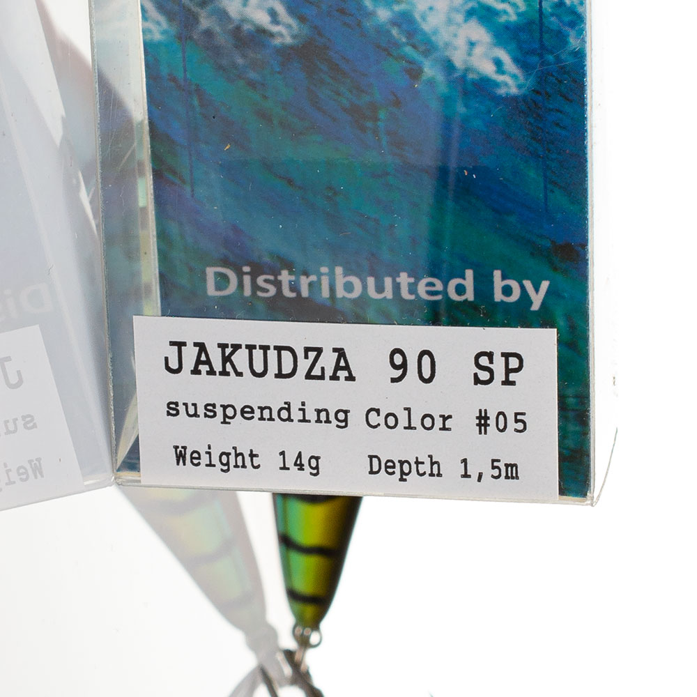 Воблер JAKUDZA 90mm 14g col.05 (floating) 2