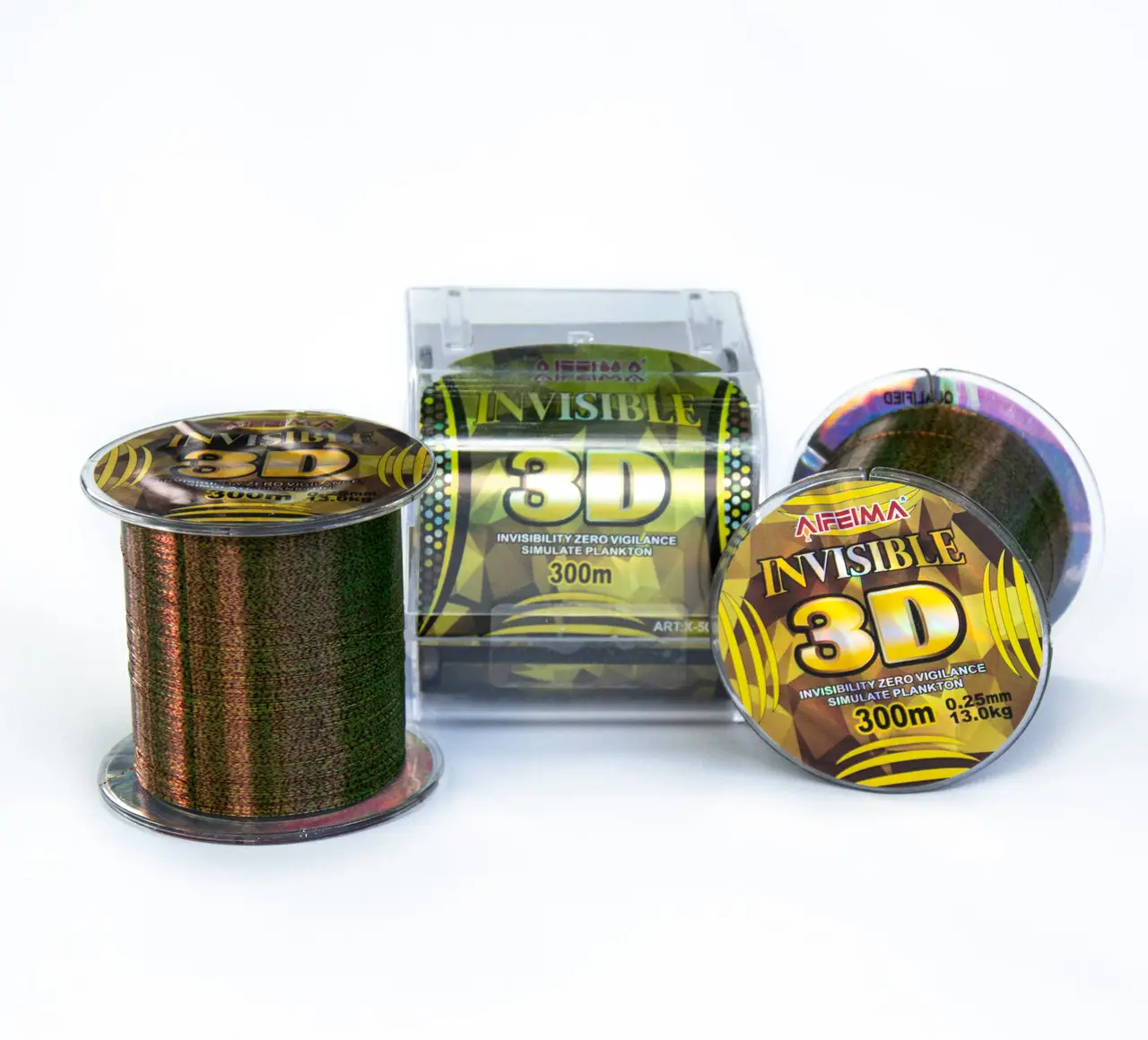 Жилка Feima Invisible 3D 300m 0.35mm 22.0kg 2