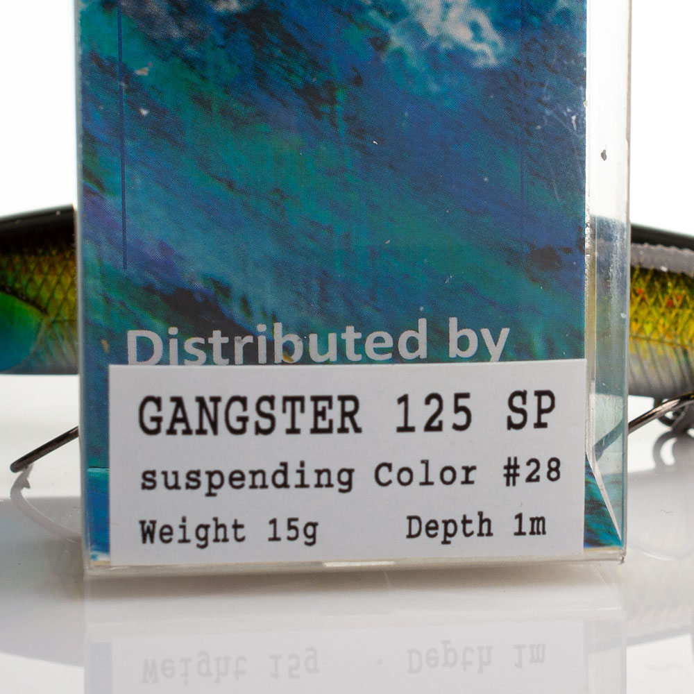 Воблер GANGSTER 125mm 15g col.28 (suspending) 2