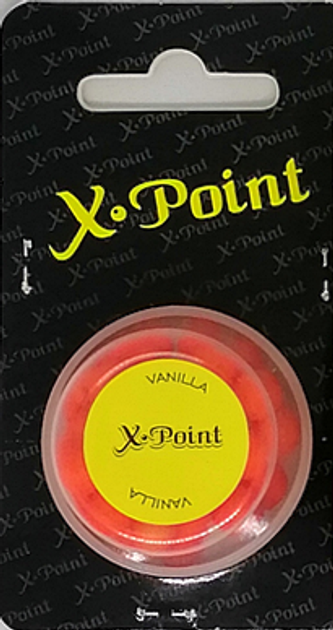 Плаваюча насадка X-Point Ваніль вогняно-жовтогарячий 6-7мм M