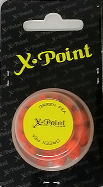 Плаваюча насадка X-Point Горошок помаранчево-салатовий 6-7мм M